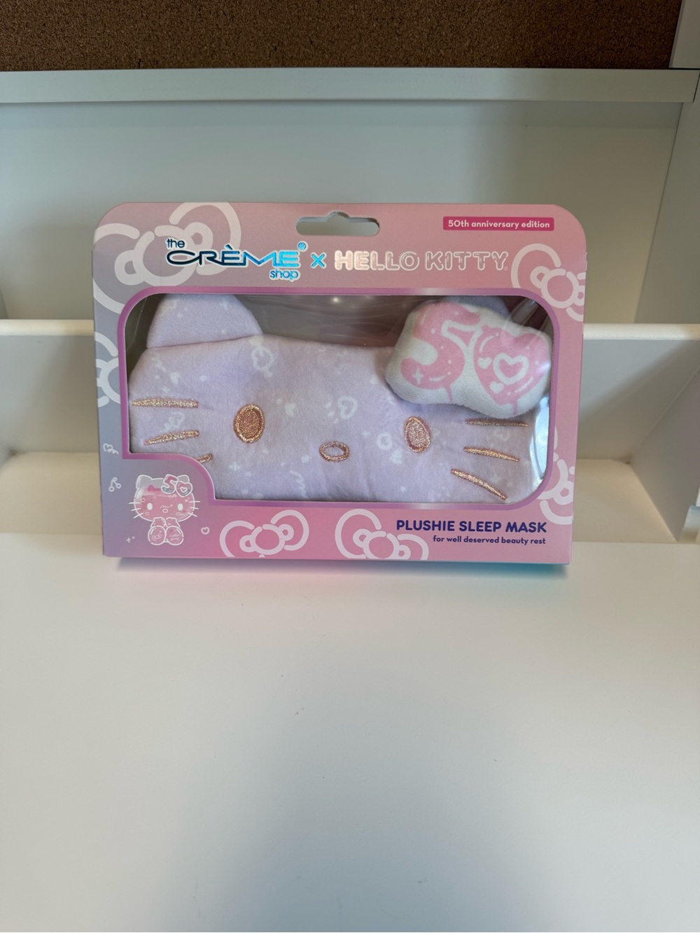 The Crème Shop x Hello Kitty Plushie Sleep Mask - NEW